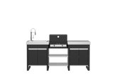 Fogher Cuisine d'extérieur avec Barbecue FGA 500 FO- FKC022